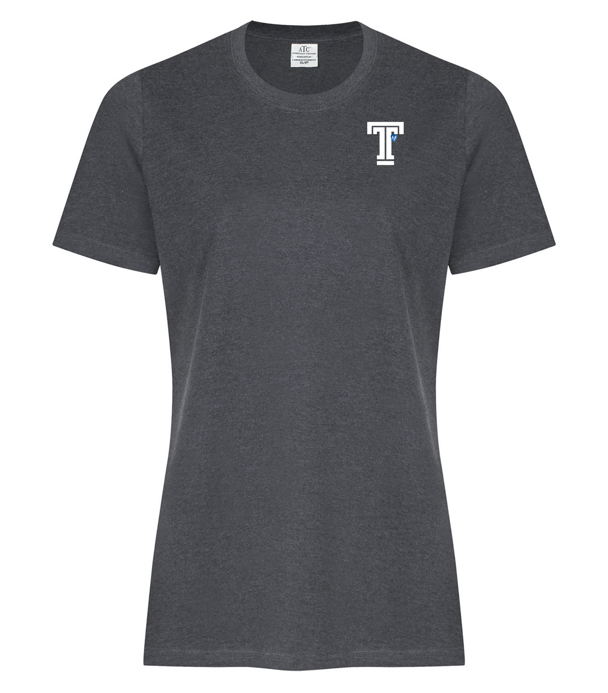 T-shirt filé en coton Everyday pour femme – Le Tandem