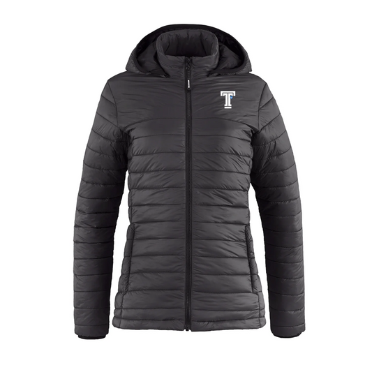 Manteau matelassé Canyon avec capuchon détachable pour femme – Le Tandem